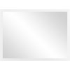 LED zrkadlo 80x60 cm, 4000K bez rámu
