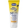 Chicco Baby Moments Sun krém na opaľovanie SPF50+ pre deti od narodenia 75 ml