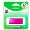 Apacer USB flash disk, USB 2.0, 32GB, AH334, ružový, AP32GAH334P-1, USB A, s výsuvným konektorom