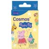 Cosmos Peppa Pig vodeodolná detská náplasť na rany, 3 veľkosti, 1x12 ks