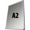 Jansen Display Klaprám A2 oblý roh profil 25 mm
