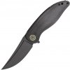 Petrified Fish PFP06 Simum Black Stonewash K110 Black Micarta PFP06DMDW