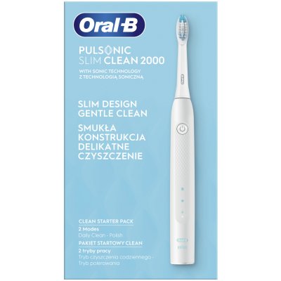 Oral-B el. kefka Pulsonic Slim Clean 2000 White