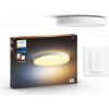 Philips Hue 41161/31 / P6 LED stropné svietidlo Enrave XL 1x48W | 6100lm | 2200-6500K - White Ambience, stmievateľné, Hue Switch, Bluetooth, biela