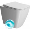 NUBES WC misa stojaca, Swirlflush, 35x52cm, spodný/zadný odpad, biela dual-mat 961009