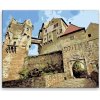Maľovanie podľa čísel - Hrad Pernštejn - 50x40 cm, plátno vypnuté na rám - výroba CZ