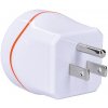 Adaptér cestovný do Spojených štátov Amerických USA/EURO SOLIGHT PA01-USA