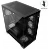 ADATA XPG INVADER X/Midi Tower/Transpar./Černá INVADERXMT-BKCWW
