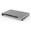 SWISSTEN USB-C HUB DOCK / 2x USB-C / 3x USB 3.0 / HDMI / LAN / microSD / SD / Jack 3.5mm / VGA / hliník (44040104)