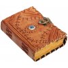 Leather Journals Ručně vyráběný kožený zápisník Kniha bdělého oka