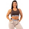 Dámska podprsenka Nebbia Medium Impact Cross Back Sports Bra 410 brown L