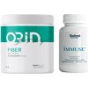 AKCIA Orin Fiber gut complex čierna ríbezľa 311 g a Medveď Natural Immuse 30 kapsúl