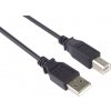 PremiumCord KU2AB1BK USB 2.0, propojovací, 1m, černý