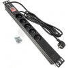 DATAWAY PDU Napájací panel 5x 230V, 1U, 19