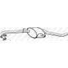 Stredný tlmič výfuku Bosal Deutschland GmbH 283-211
