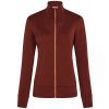 Icebreaker Merino 260 Quantum IV LS Zip Port/Cedar Wood