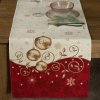 EUROFIRANY VIANOČNÝ GOBELÍNOVÝ BEHÚŇ NA STÔL MERRY1 40X100 CM VZOROVANÁ