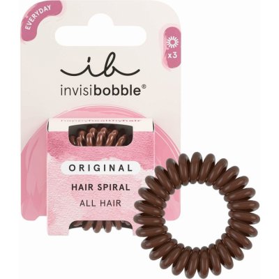 Invisibobble ORIGINAL Pretzel Brown 3ks