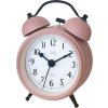 Analógový retro budík JVD SRP2218.2 s mechanickým zvonením, 13 cm