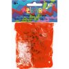 Rainbow Loom priesvitné gumičky 20891oranžové