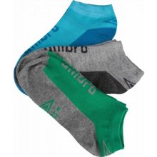 Umbro LOW LINER JUNIORS 3P Detské ponožky zelená