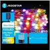 Aigostar B.V. | Aigostar - LED Solárna vianočná reťaz 100xLED/8 funkcií 12m IP65 multicolor | AI0422