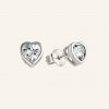 SilveAmo Strieborné náušnice so zirkónom Shiny Love C2F1458