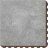 Šedá plastová vinylová dlažba Fortelock Business Tornes Full Moon C012 Brown - dĺžka 66,8 cm, šírka 66,8 cm, výška 0,7 cm