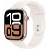 Apple Watch Series 10 GPS 42mm Rose Gold Aluminium Case with Light Blush Sport Band - M/L (MWWJ3QC/A)