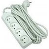 PremiumCord 230V, 3m 4 zásuvky / pp4-03