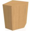 Hobis Policová skriňa Strong L, 80x115,2x40 cm, buk/buk