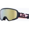 Detské snowboardové okuliare ROXY Missy big flowers/clux ml orange