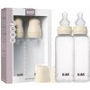 Bibs antikolikové plastové fľaše bez obsahu BPA sada 2ks Ivory 270 ml