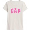 Dámske tričko GAP, V-GAP SS béžová,Ružová M
