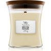 Woodwick White Teak vonná sviečka s dreveným knotom 275 g