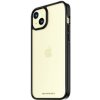 PanzerGlass ClearCase - Zadní kryt pro mobilní telefon - tvrzené sklo, plastový rám, D3O Bio - černá, průhledná - pro Apple iPhone 15 Plus