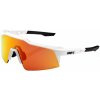 100% Speedcraft - Soft Tact Off White/HiPER Red Multilayer Mirror Le one size