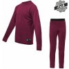 Komplet juniorský SENSOR MERINO ACTIVE SET lilla 150