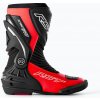 Silniční boty RST Tractech Evo D3O černá/fluo červená vel. 43