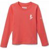 Columbia Hazeldel Hill LS Tee Dievčenské Tričko Farba: Blush Pink, Gem Skier, Veľkosť: XS 1954941614