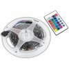 LED reťazec USB 40 diód RGB 5050 čierny substrát 10 mmx200cm + driver + diaľkové ovládanie.