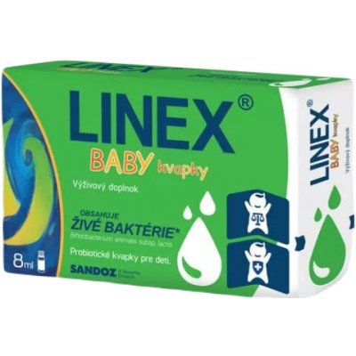 LINEX BABY KVAPKY + Vitamín D3 8 ml
