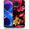 Picasee silikónový prehľadný obal pre Realme 8 Pro - Dark Peonny
