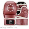 Sparingové MMA rukavice - Octagon - Carbon - červené