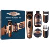 GILLETTE King C. zastrihávač fúzov PRO darčeková sada , zastrihávač + šampón na fúzy 60ml + balzam na fúzy 100ml