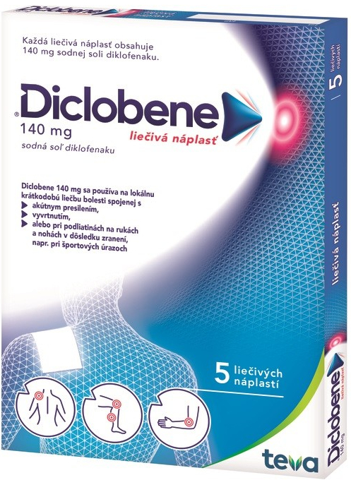 Diclobene 140 mg emp.med.5 x 140 mg od 8,11 € - Heureka.sk