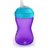 Philips Avent netekoucí hrníček s měkkým pítkem 300 ml fialový