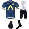 BONAVELO Cyklistický mega set - AQUA BLUE - čierna/modrá/biela