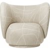 Ferm Living Kreslo Rico Utzon-Can Lis – pieskové/off-white
