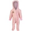 Little Angel Overal podšitý BIO DR Outlast® Sv. ružová hviezdičky/ružová baby Veľ. 62